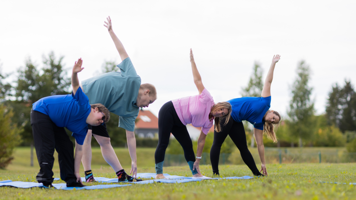 Yoga Gruppbild